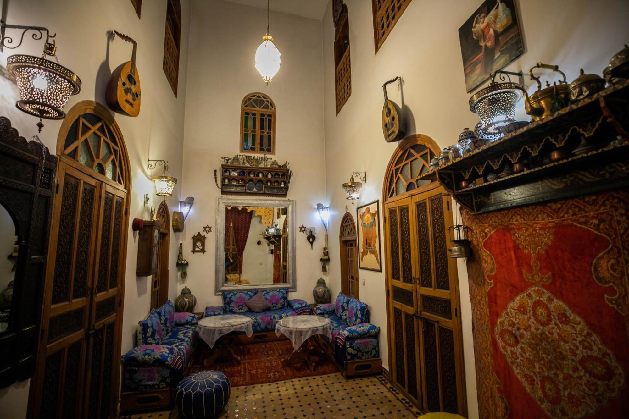 Riad Les Idrissides Chez Lea Фес Экстерьер фото
