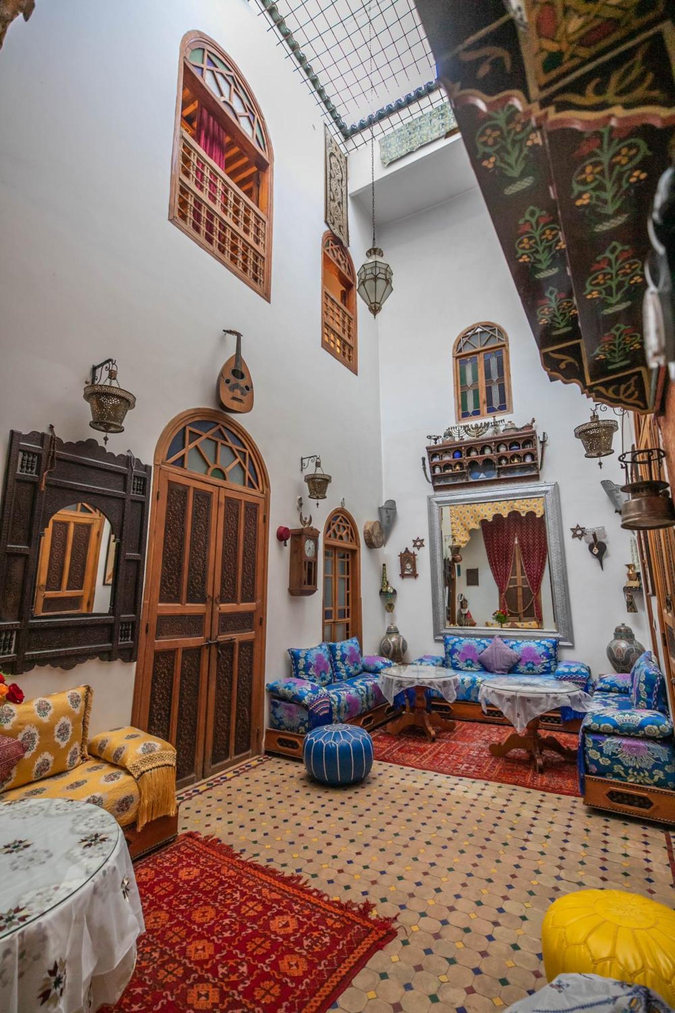 Riad Les Idrissides Chez Lea Фес Экстерьер фото