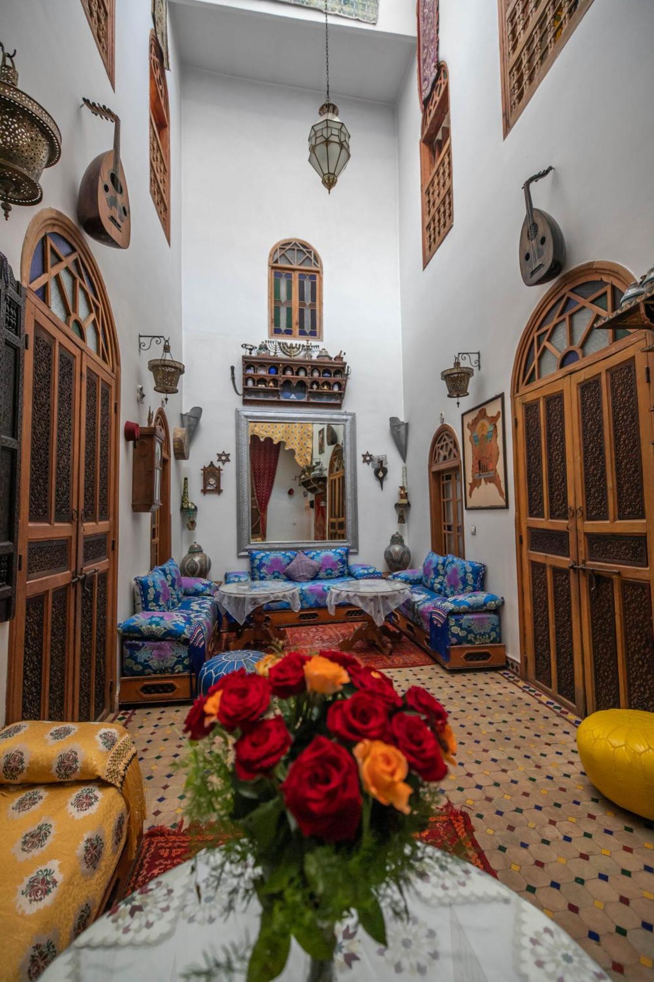 Riad Les Idrissides Chez Lea Фес Экстерьер фото